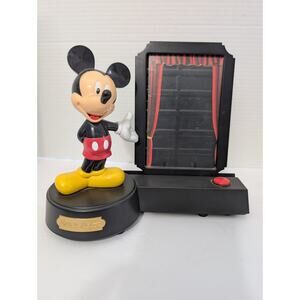 Disney Mickey Mouse Talking Animated Picture Frame 4x6 KNG America Segan Vintage